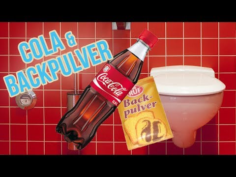 Toilette reinigen mit Cola und Backpulver | WC putzen mit Hausmittel
