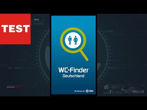 Wohin wenn’s drückt? WC-Finder App im Test
