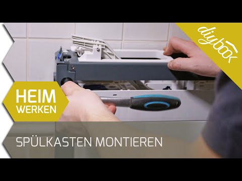 Geberit Monolith Spülkasten montieren und anschließen
