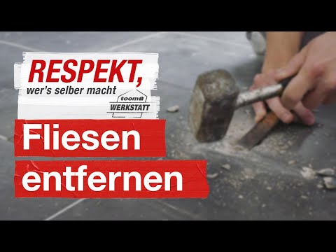 Fliesen entfernen und austauschen | toom Werkstatt
