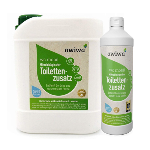 Sanitärflüssigkeit für Reisetoilette ohne Chemie Sanitärflüssigkeit für Campingtoilette ohne Chemie