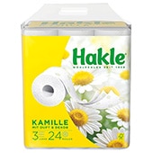 Hakle Toilettenpapier Kamille mit Kamillenduft