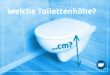 Toilettenhöhe