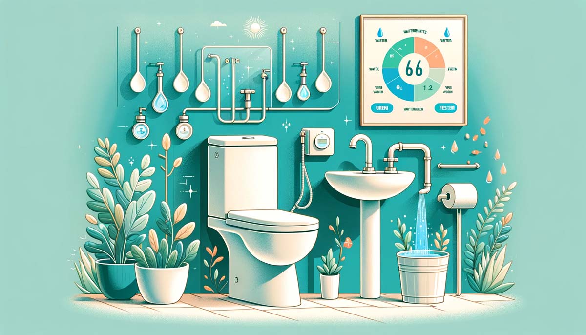 Kann eine Toilette zu einem niedrigeren Wasserverbrauch beitragen?