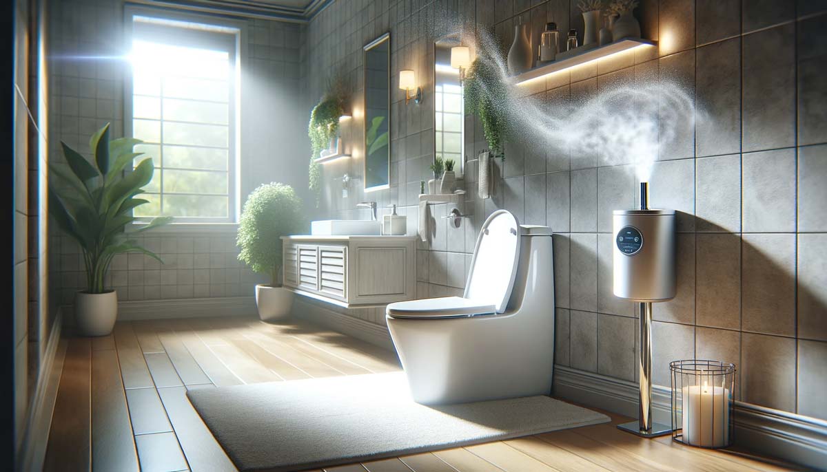 Kann man eine Toilette mit einem automatischen Duftsprüher ausstatten?